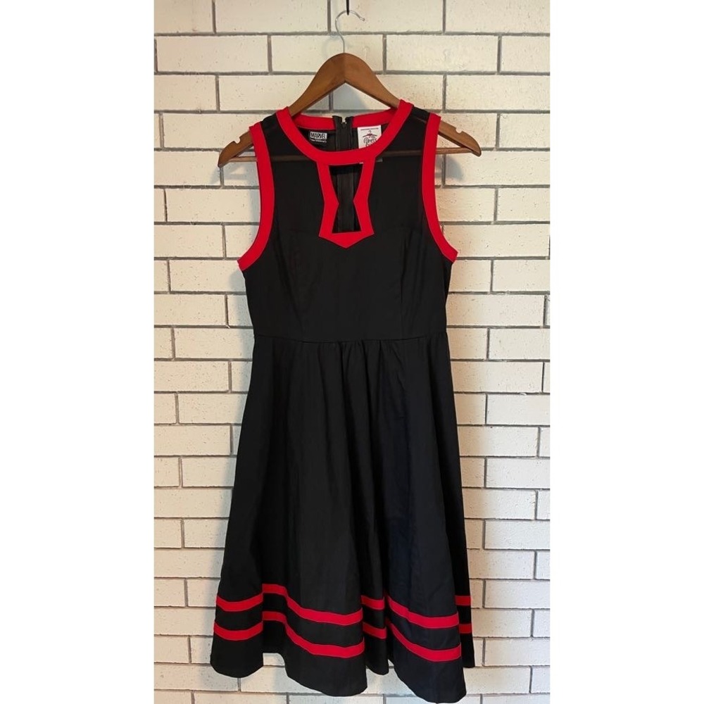 Marvel Her Universe Black Widow Dress Disney Parks The Dress Shop Small